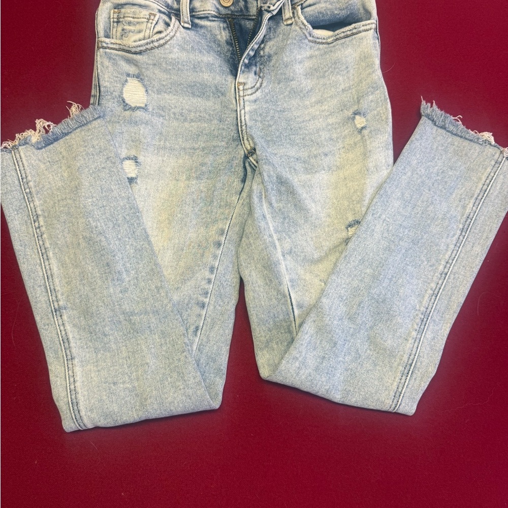 Flying Monkey mid rise ankle skinny stretch